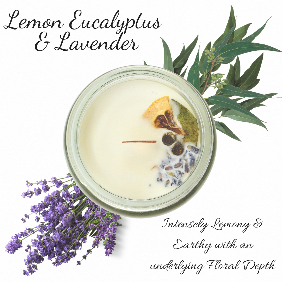 Lemon Eucalyptus & Lavender | Essential Oil | Candle