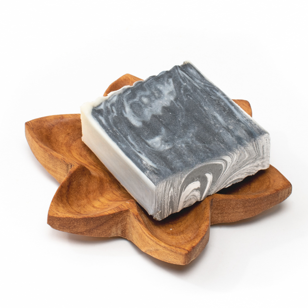 Spanish Cedar Flower | Natural Wooden | Soap Dish