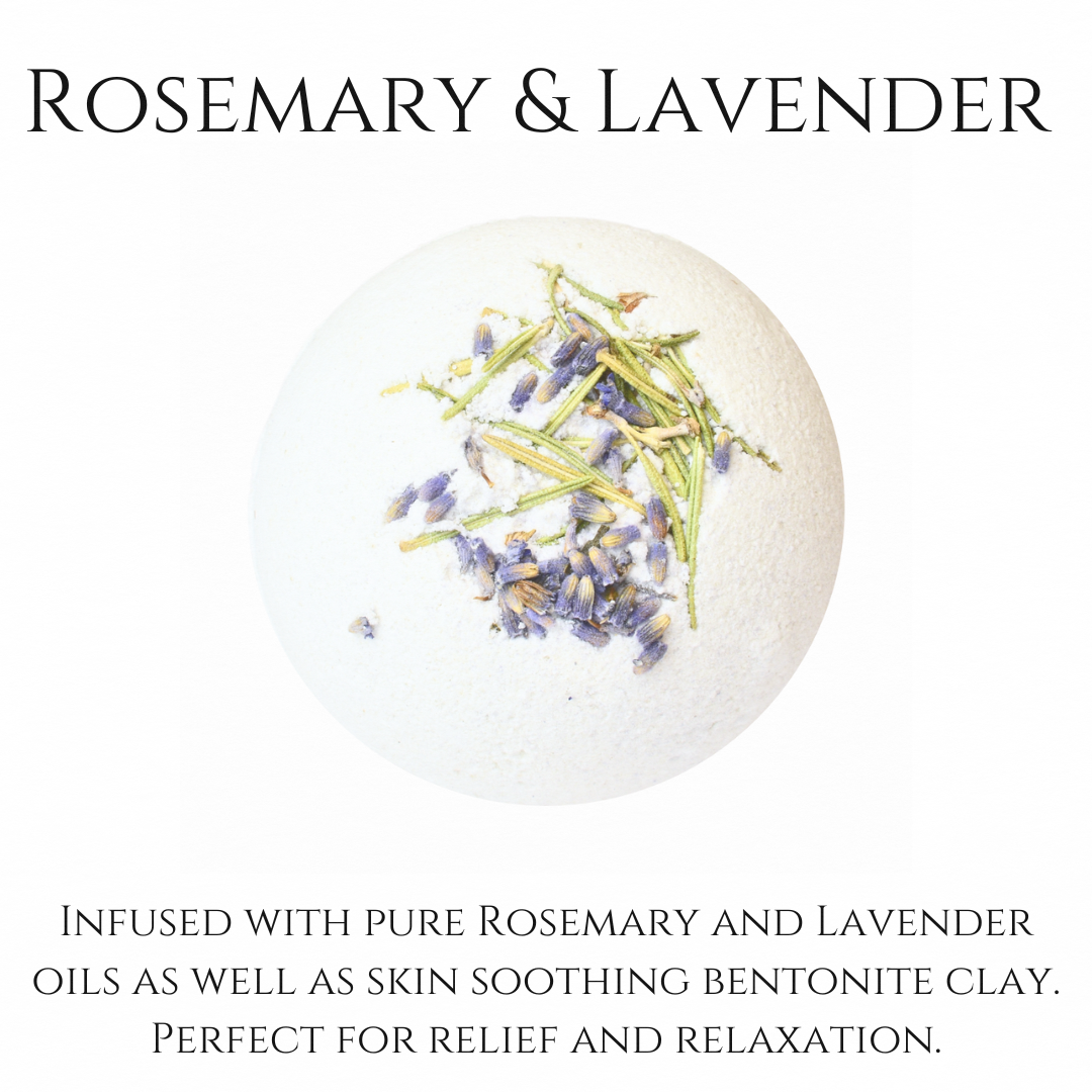 Rosemary & Lavender | Essential Oil | Bath Bombs