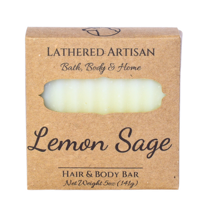 Lemon Sage | Shea Butter Bar Soap