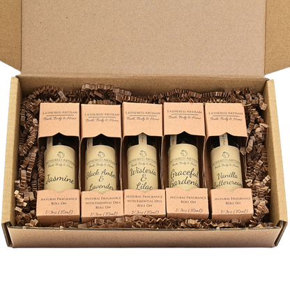 Perfume Gift Set | Natural Fragrance Oil Perfumes