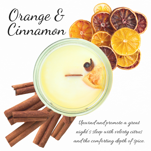 Orange & Cinnamon | Essential Oil | Candle