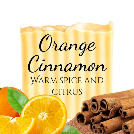 Orange & Cinnamon | Essential Oil Bar Soap