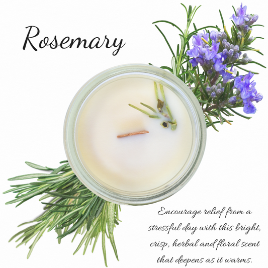 Rosemary | Essential Oil | Candle