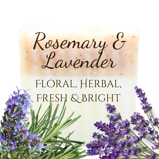 Rosemary & Lavender | Essential Oil | Bar Soap