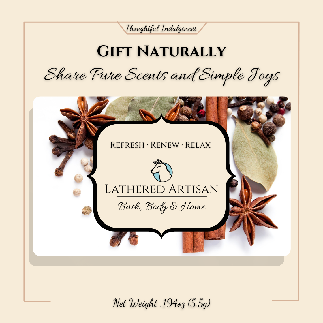 Delights of Spice "Cinnamon Spice and Everything Nice" Digital Gift Card