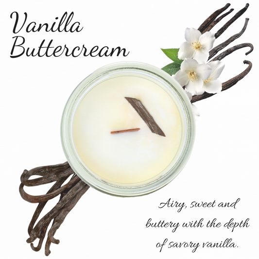 Vanilla Buttercream | Natural Fragrance | Candle