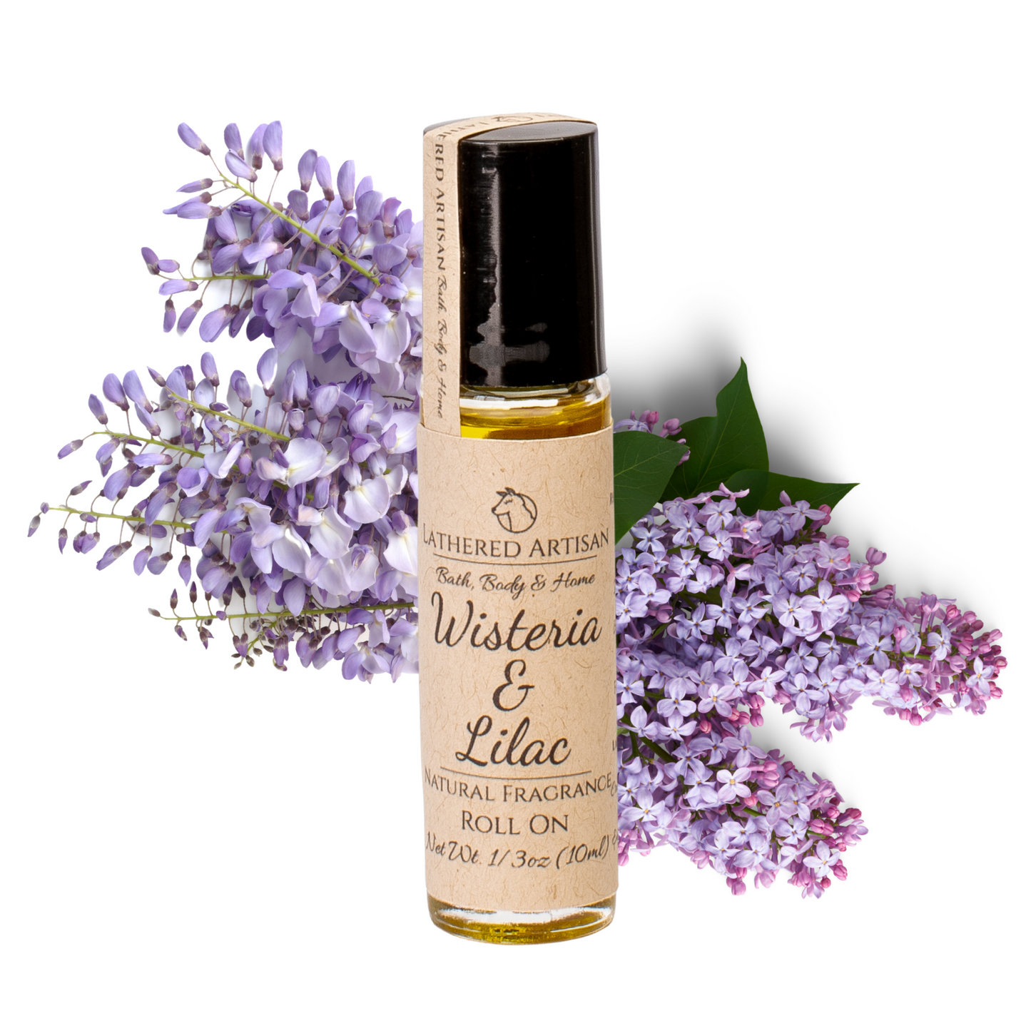 Wisteria & Lilac | Natural Fragrance with Essential Oils Perfume