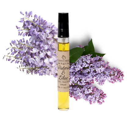 Wisteria & Lilac | Natural Fragrance with Essential Oils Perfume